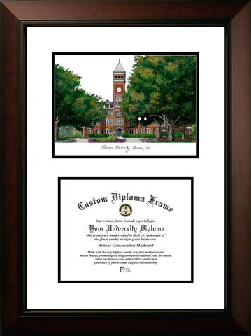 Clemson University 11w x 8.5h Legacy Scholar Diploma Frame