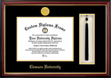 Clemson University 11w x 8.5h Tassel Box and Diploma Frame