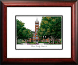 Clemson University Alumnus Framed Lithograph