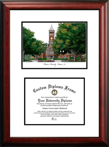 Clemson University 11w x 8.5h Scholar Diploma Frame