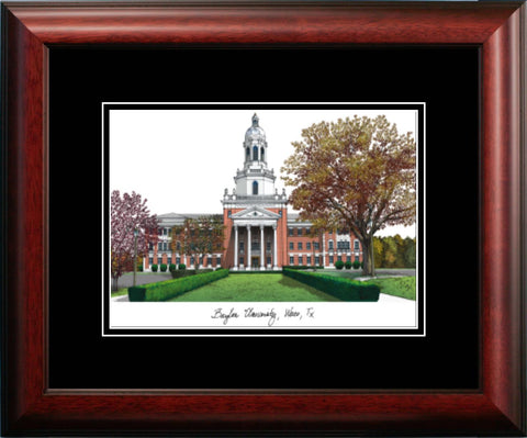 Baylor University Academic Framed Lithograph