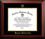 Baylor University 14w x 11h Gold Embossed Diploma Frame
