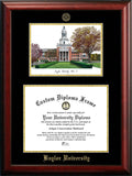 Baylor University 14w x 11h Gold Embossed Diploma Frame