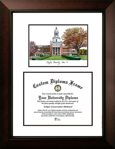 Baylor University 14w x 11h Legacy Scholar Diploma Frame