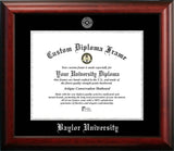 Baylor University 14w x 11h Silver Embossed Diploma Frame
