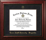 Texas A&M Kingsville University 14w x 11h  Executive Diploma Frame