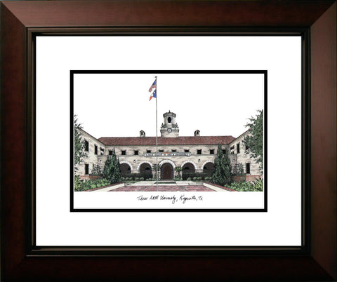 Texas A&M Kingsville University Legacy Alumnus Framed Lithograph