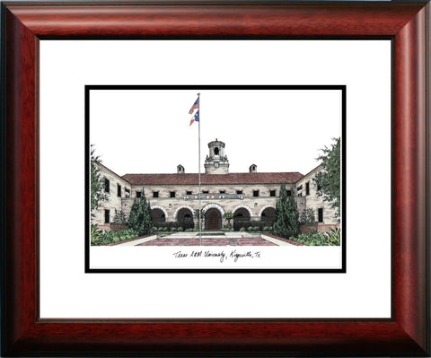 Texas A&M Kingsville University Alumnus Framed Lithograph