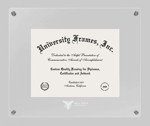 Ball State University  Floating Diploma Frame - image 1