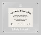 Liberty University Floating Diploma Frame - image 1