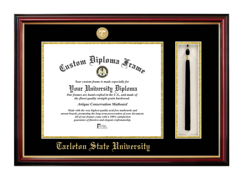 Tarleton State University 14w x 11h Tassel Box and Diploma Frame