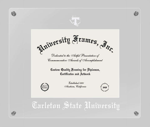 Tarleton State University Floating Diploma Frame - image 1