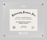 Towson University Floating Diploma Frame - image 1