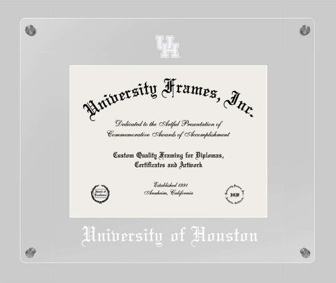 University of Houston Floating Diploma Frame - image 1