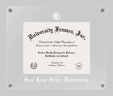 San Jose State University  Floating Diploma Frame - image 1