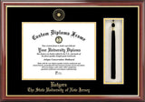 Rutgers University,The State University of New Jersey, 11w x 8.5h Tassel Box and Diploma Frame