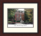 Virginia Commonwealth Legacy Alumnus Framed Lithograph