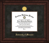 University of Missouri 11w x 8.5h Executive Diploma Frame