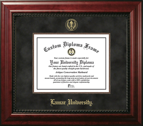 Lamar University  Executive Diploma Frame