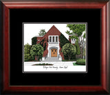 Michigan State University, Alumni Chapel , Academic Framed Lithograph