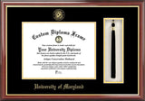 University of Maryland Tassel Box and Diploma Frame