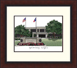 Angelo State University Legacy Alumnus Framed Lithograph