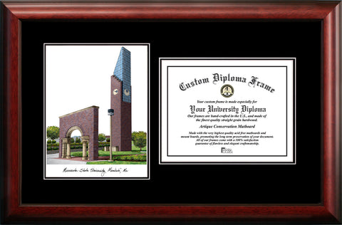 Minnesota State University, Mankato 11w x 8.5h Diplomate Diploma Frame