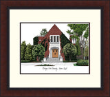 Michigan State University, Alumni Chapel ,Legacy Alumnus Framed Lithograph