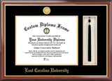 East Carolina University 14w x 11h Tassel Box and Diploma Frame