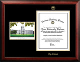 The Citadel 16w x 20h Gold Embossed Diploma Frame with Campus Images Lithograph