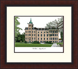 North Central Colleg- Legacy- Alumnus- Framed- Lithograph