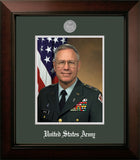 Army 8x10  Portrait Legacy Frame with Silver Medallion