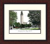 University Of Detroit, Mercy  Legacy Alumnus Framed Lithograph