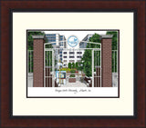 Georgia State University Legacy Alumnus Framed Lithograph