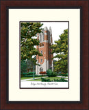 Michigan State University, Beaumont Hall Legacy Alumnus Framed Lithograph