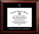 Southern Illinois University 11w x 8.5h Silver Embossed Diploma Frame