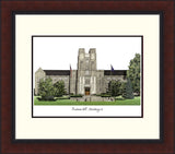 Virginia Tech Campus Legacy Alumnus Framed Lithograph