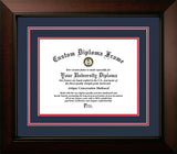 University of Arizona Wildcats 11w x 8.5h Black and Red  Diploma Frame