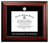 University of Arizona 11w x 8.5h Silver Embossed Diploma Frame