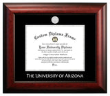 University of Arizona 11w x 8.5h Silver Embossed Diploma Frame