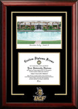 University of Central Florida  Spirit Graduate Diploma Frame with Campus Images Lithograph