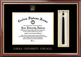 Loyola University Chicago 11w x 8.5h Tassel Box and Diploma Frame