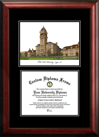 Utah State University 11w x 8.5h Diplomate Diploma Frame