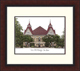 Texas State, San Marcos Legacy Alumnus Framed Lithograph
