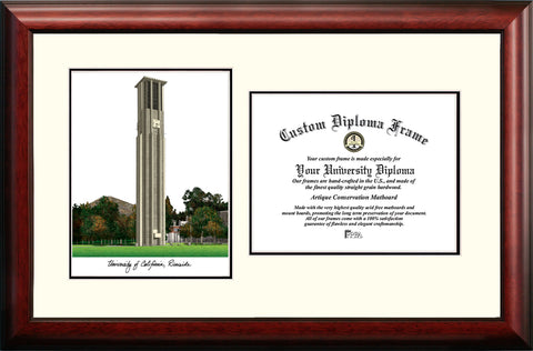 Scholar Frame University of California, Riverside 11w x 8.5h Scholar Diploma Frame ...