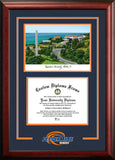 Pepperdine Waves 11w x 8.5h Spirit Graduate Frame with Campus Image