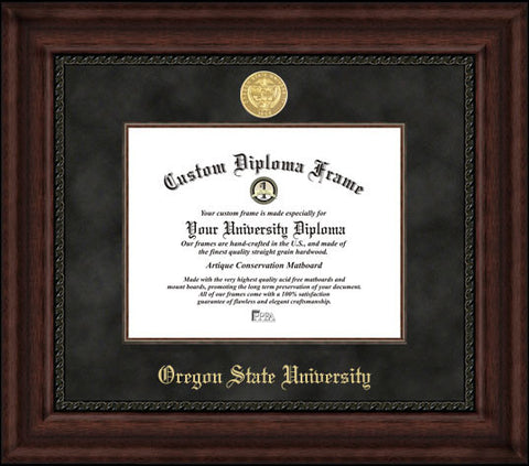 Oregon State University 11w x 8.5h Executive Diploma Frame