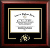 University of Colorado  Spirit Diploma Frame