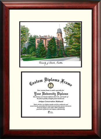 University of Colorado, Boulder 11w x 8.5h Scholar Diploma Frame