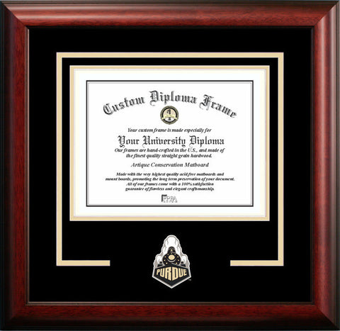 Purdue University 9.625w x 7.625h Spirit Diploma Frame
